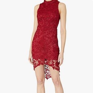 ASTR The Label Samantha Dress In Wine